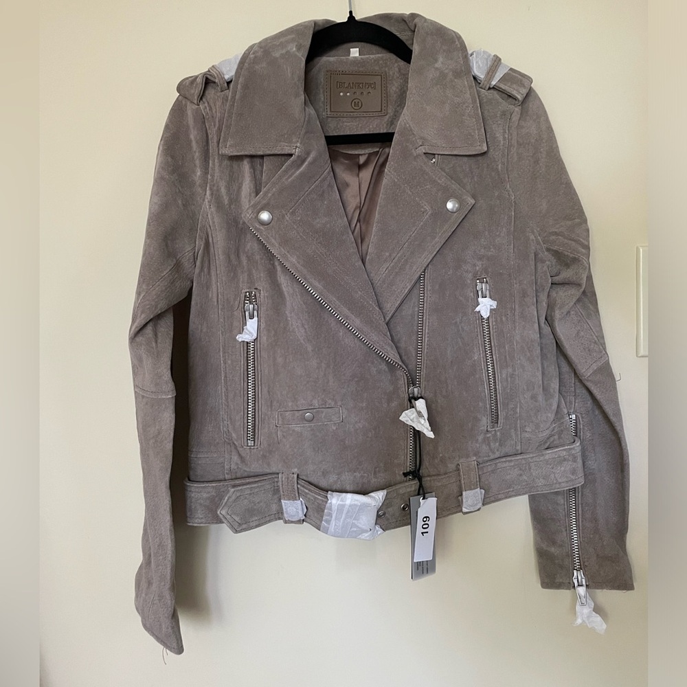 New! Blank NYC Suede Jacket